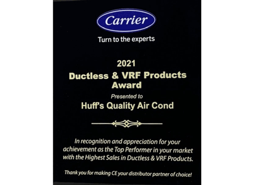 2021 Carrier award